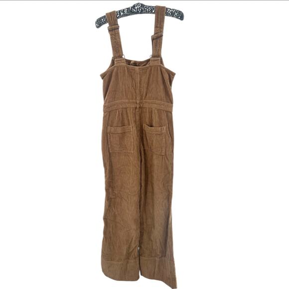 NWT Aerie Women's Corduroy Kick Flare Overalls Size S - Picture 4 of 8